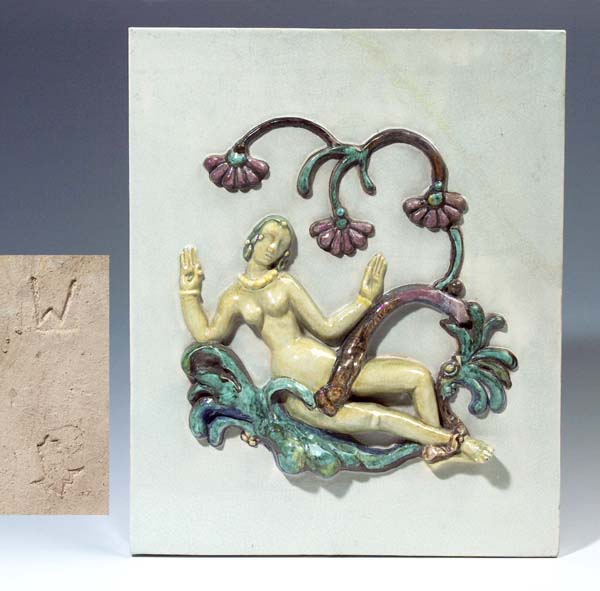Art Déco-Wandrelief.