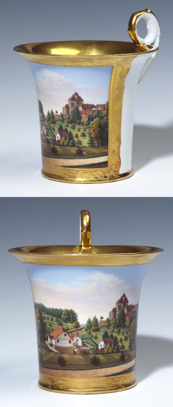 Große Ansichten-Tasse.
