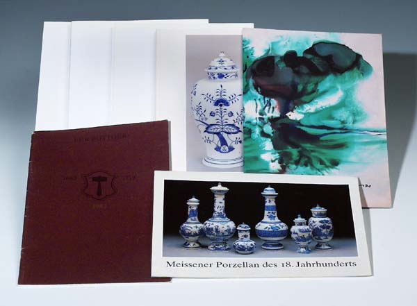 Meissen-Manufakturhefte.