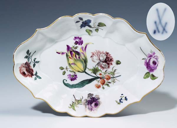 Barock-Blumenschale.
