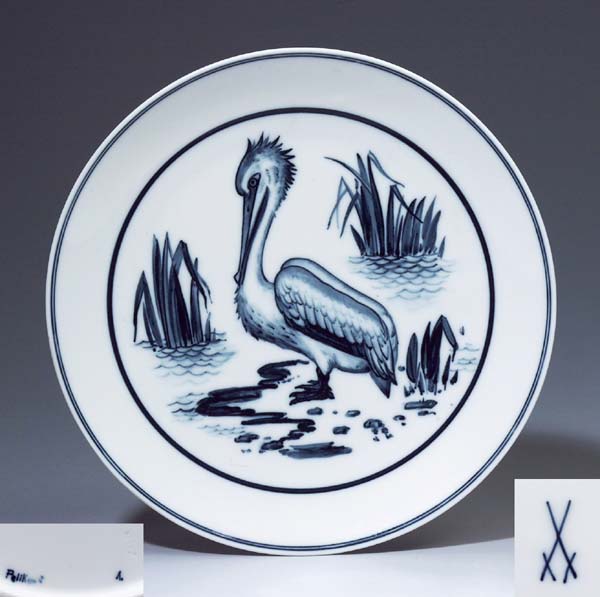 Art Déco-Vogelteller.