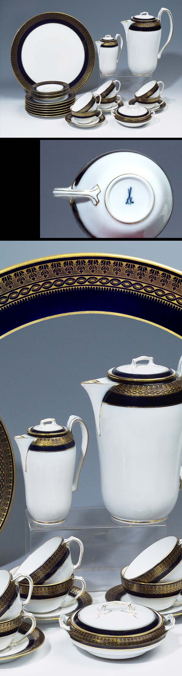 Jugendstil-Kaffeeservice.