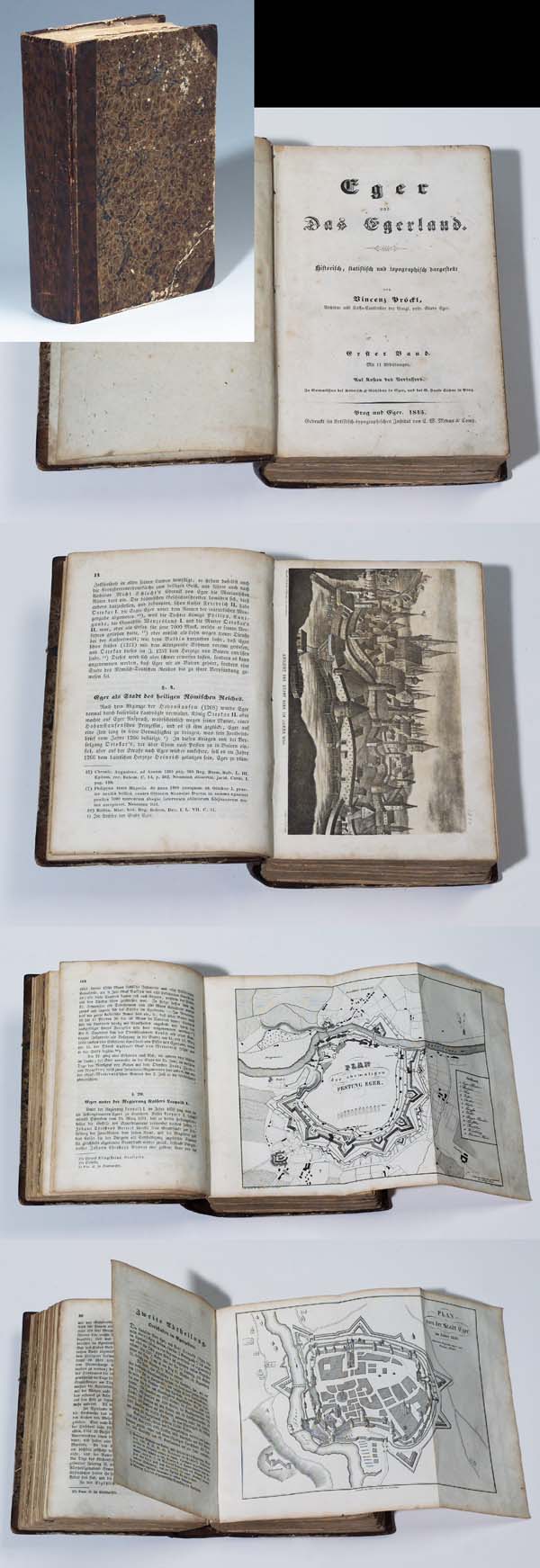 Eger und das Egerland 1845.
