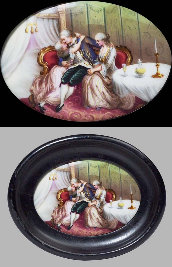 Porzellan-Miniatur.