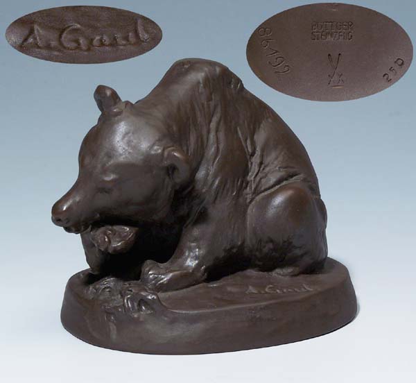Art Déco-Tierfigur.