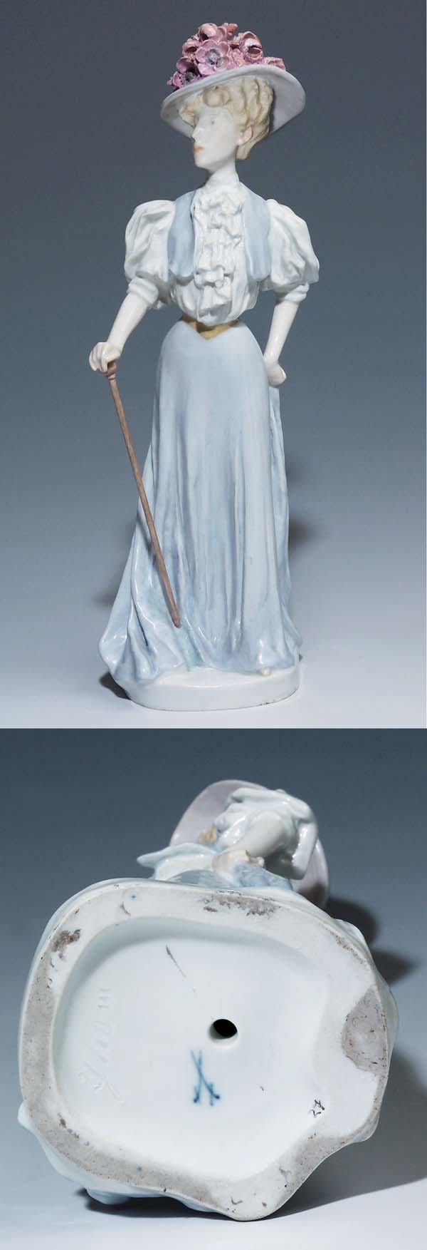 Jugendstil-Figur.