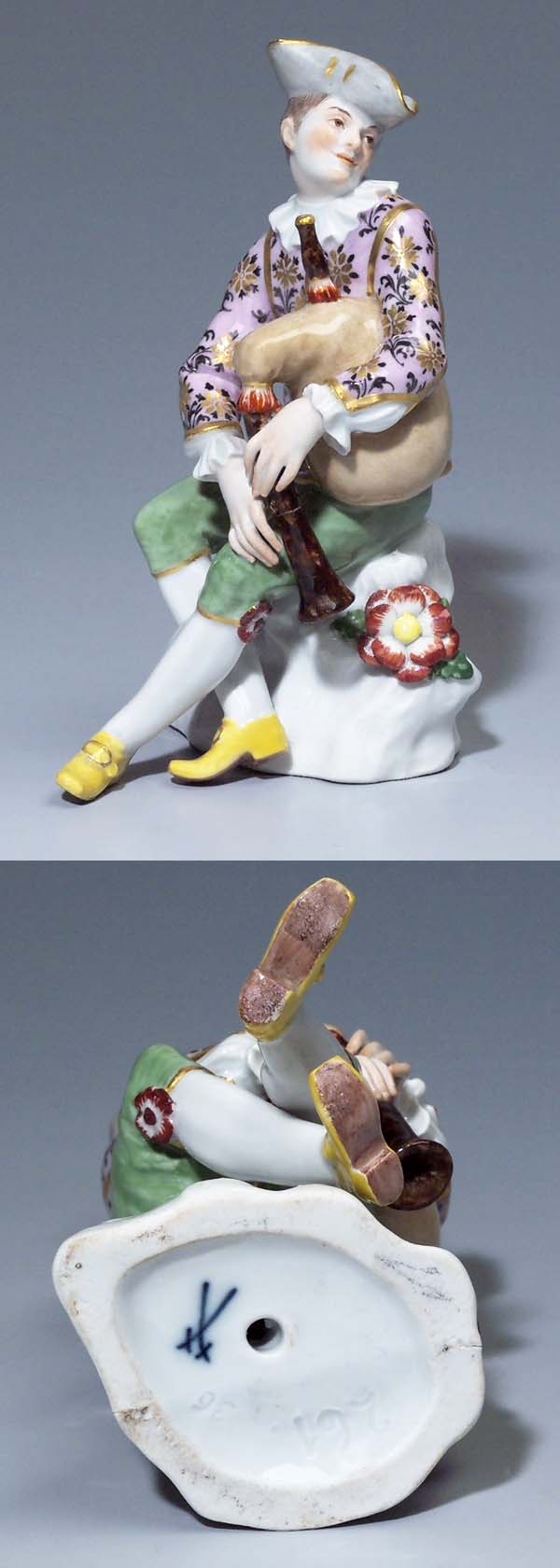 Komödianten-Figur.