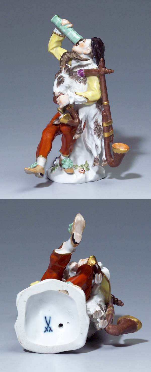 Komödianten-Figur.