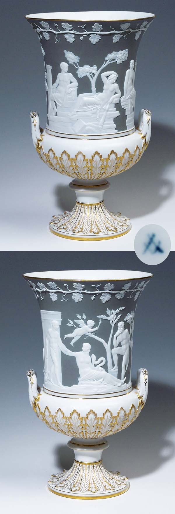Große Kratervase.