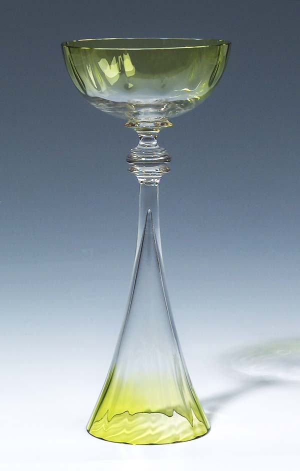 Jugendstil-Champagnerkelch.