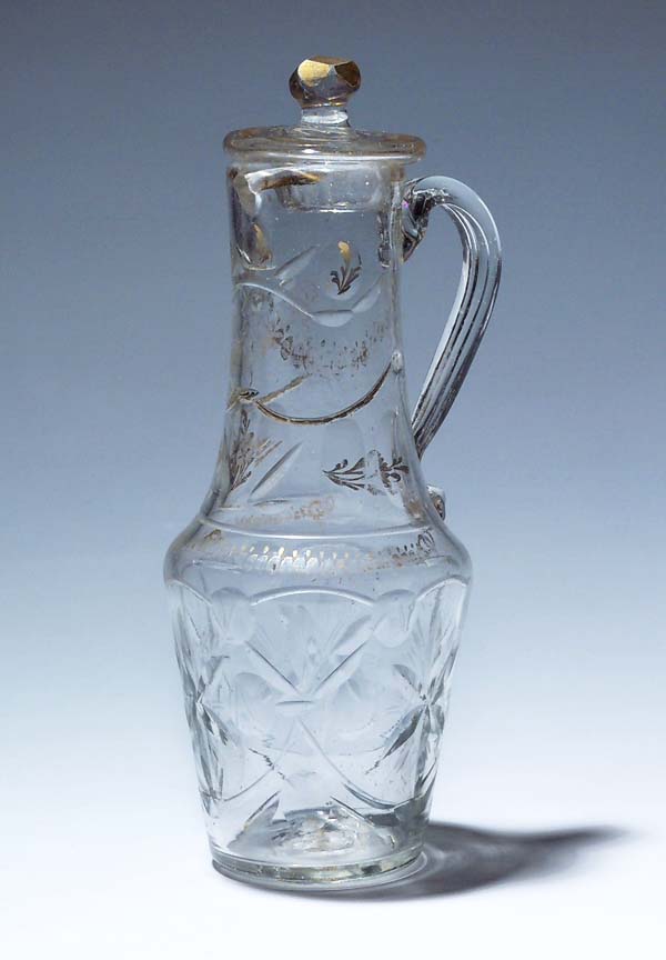 Biedermeier-Ölkännchen.