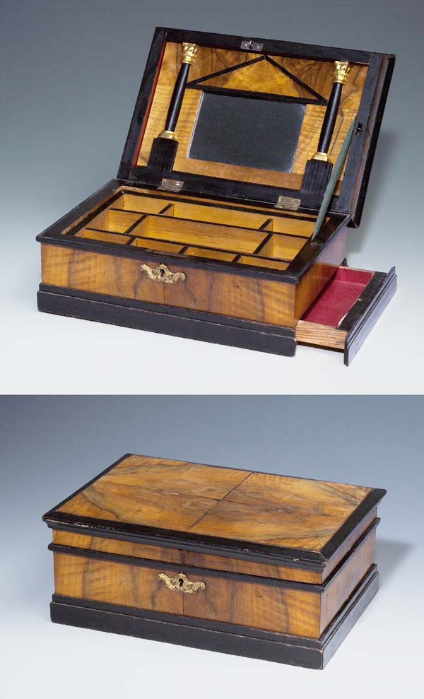Biedermeier-Schatulle.