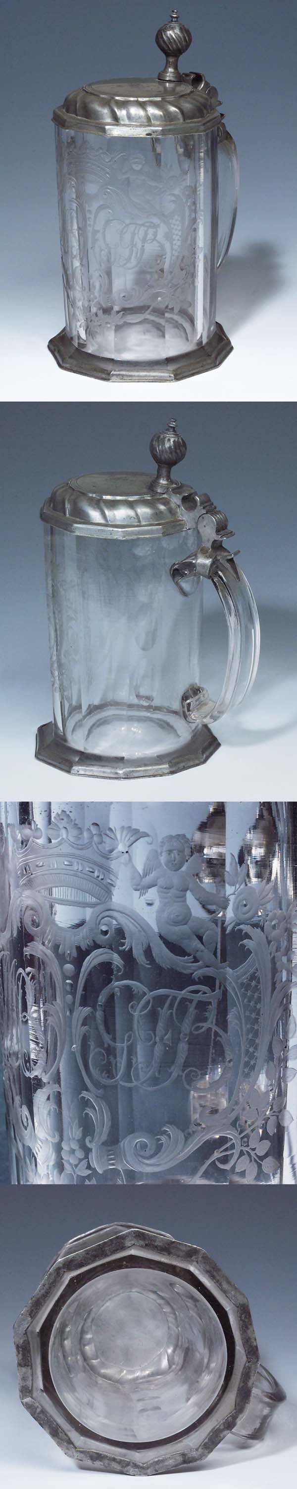 Barocker Hochzeitskrug.