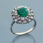 Smaragd-Brillant-Ring.