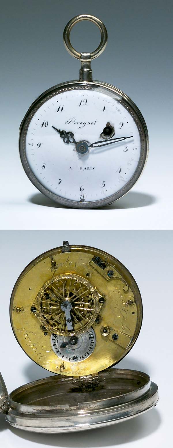 Spindeltaschenuhr.