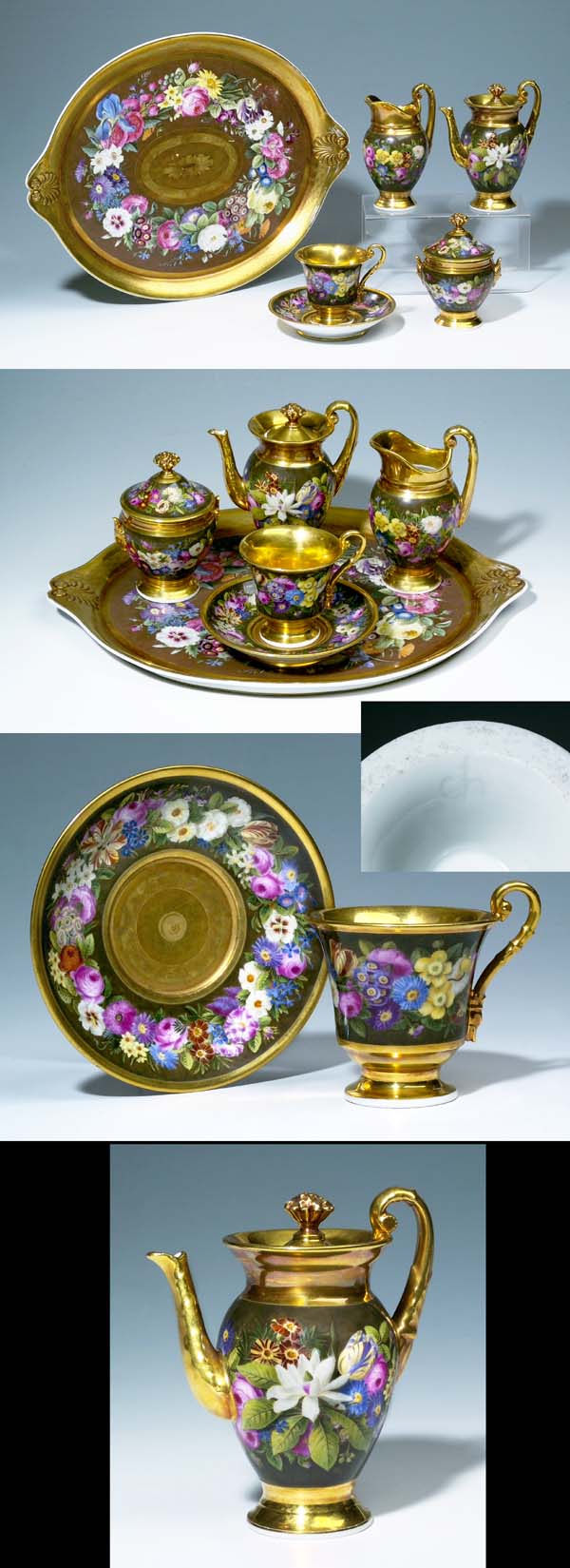 Biedermeier-Solitaire.