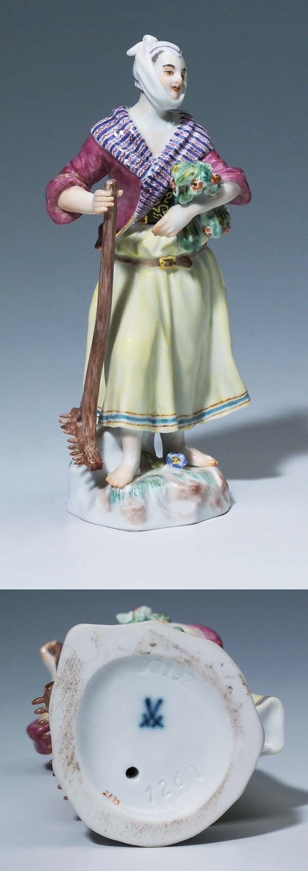 Ländliche Figur.