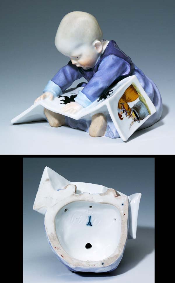 Jugendstil-Kinderfigur.