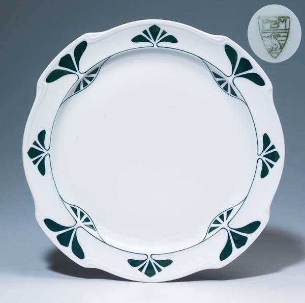 Jugendstil-Teller.