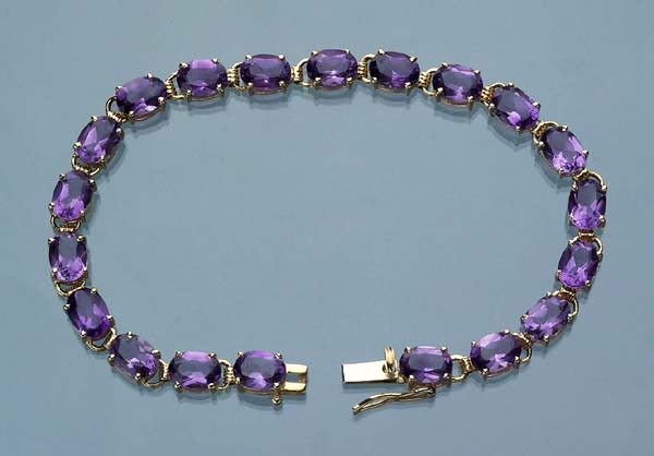 Amethyst-Armband.