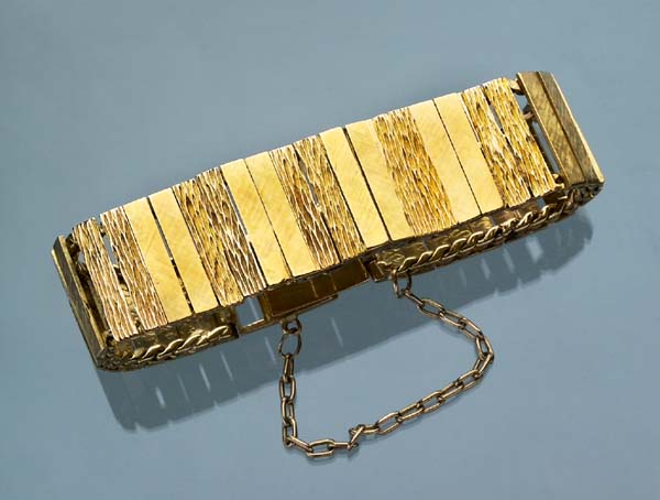 Schweres Gold-Armband.