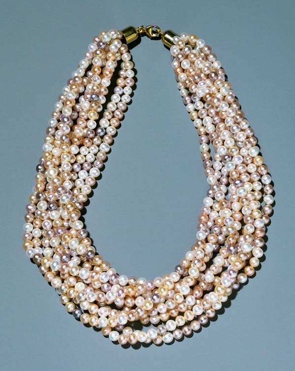 Perlen-Collier.