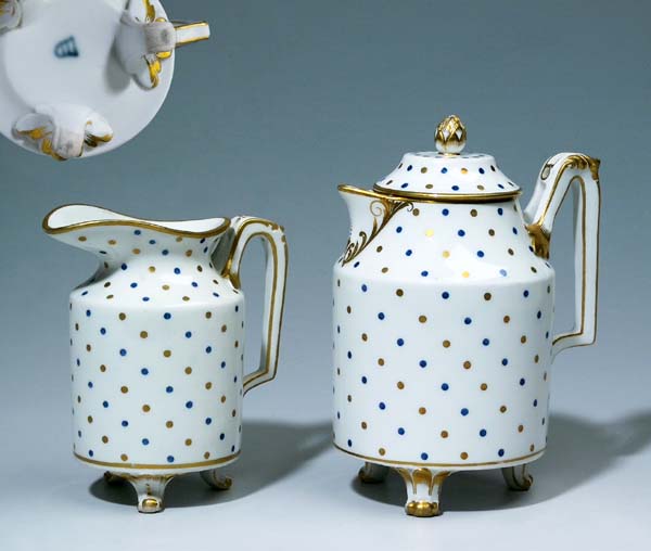 Louis XVI-Kaffee-und Milchkanne.