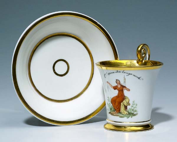 Tasse, Untertasse.