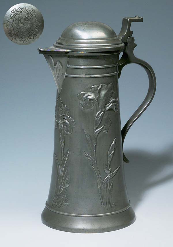 Jugendstil-Schnabelstitze.
