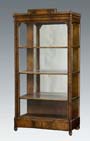 Biedermeier-Vitrine.