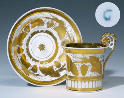 Tasse, Untertasse.