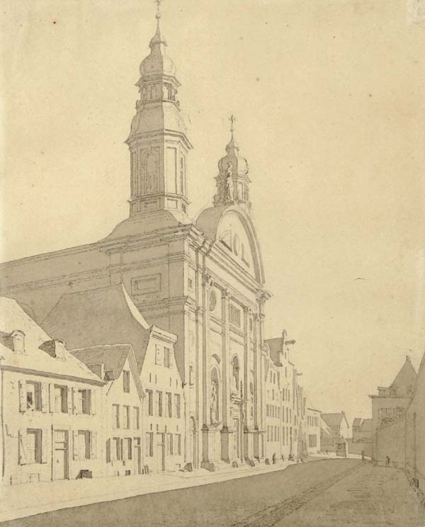 Die Ursulinenkirche.