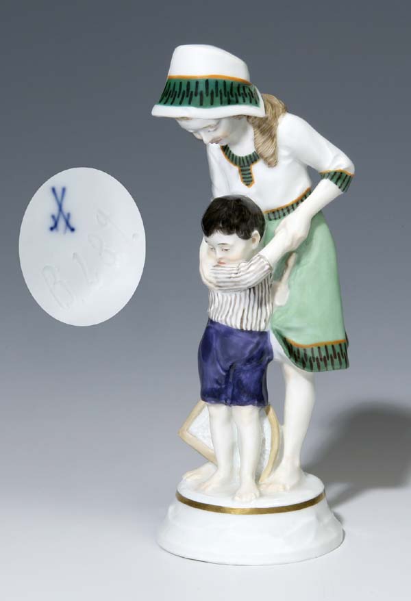 Jugendstil-Figur.