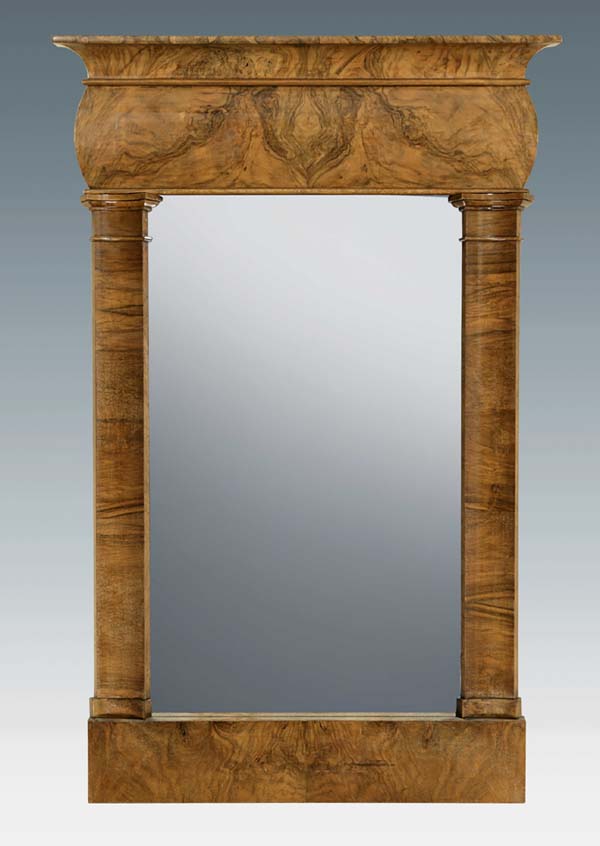 Biedermeier-Wandspiegel.