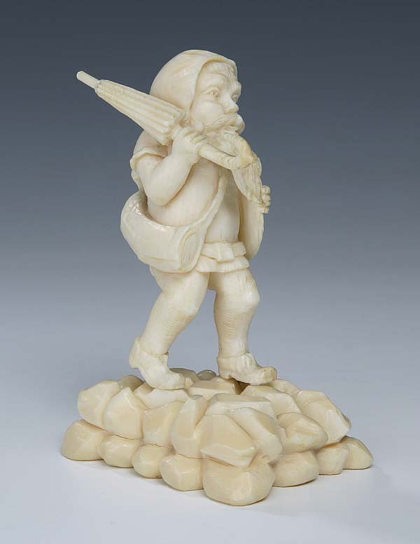 Elfenbein-Figur.