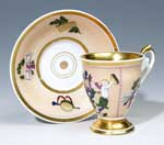 Fond-Tasse, Untertasse.