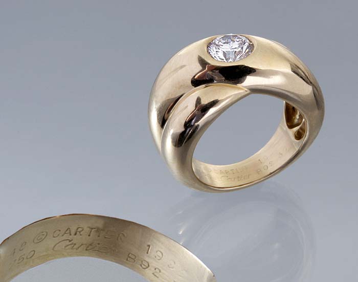 Solitär-Ring.