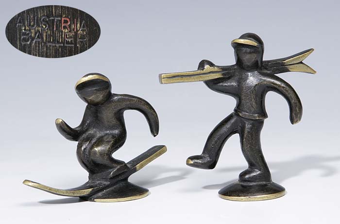 Paar Wiener Bronzen.