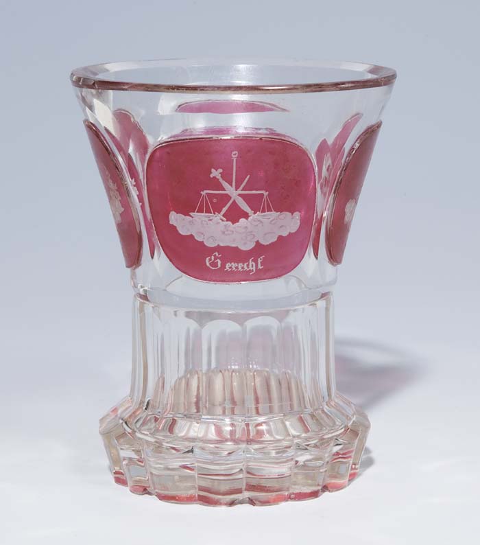 Biedermeier-Ranftbecher.