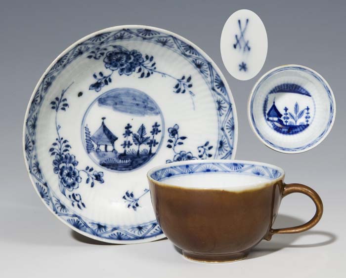 Marcolini-Tasse, Untertasse.