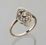 Art Déco-Ring.