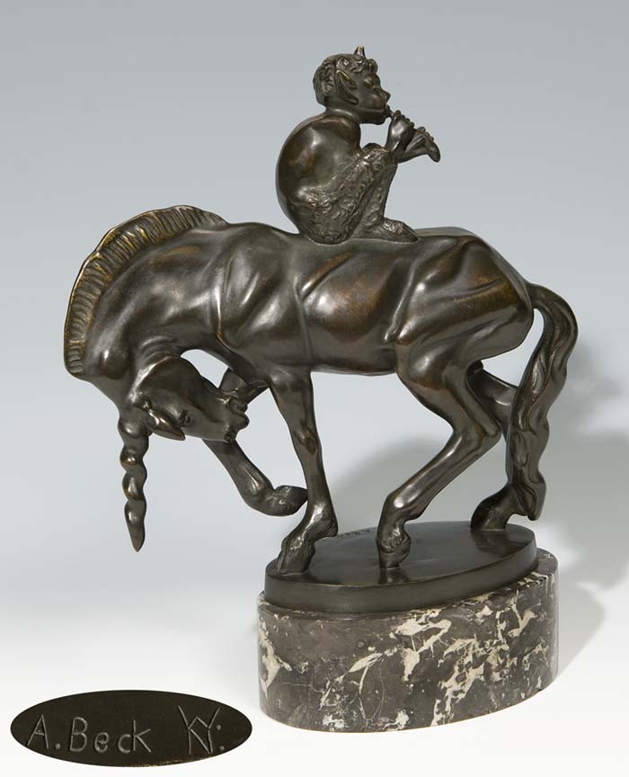 Bronze-Kleinplastik.