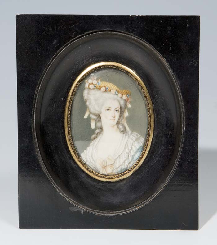 Porträt-Miniatur.