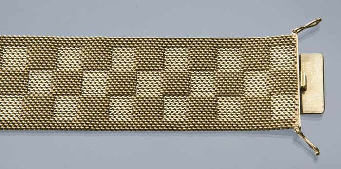 Schweres Gold-Armband.