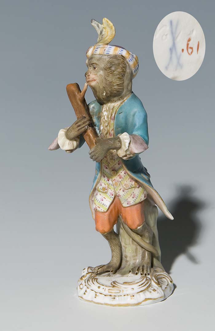 Figur der Affenkapelle.